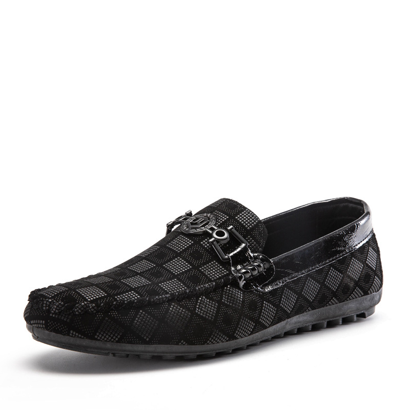 Title 5, Chaussures en cuir pour hommes avec semelles so...