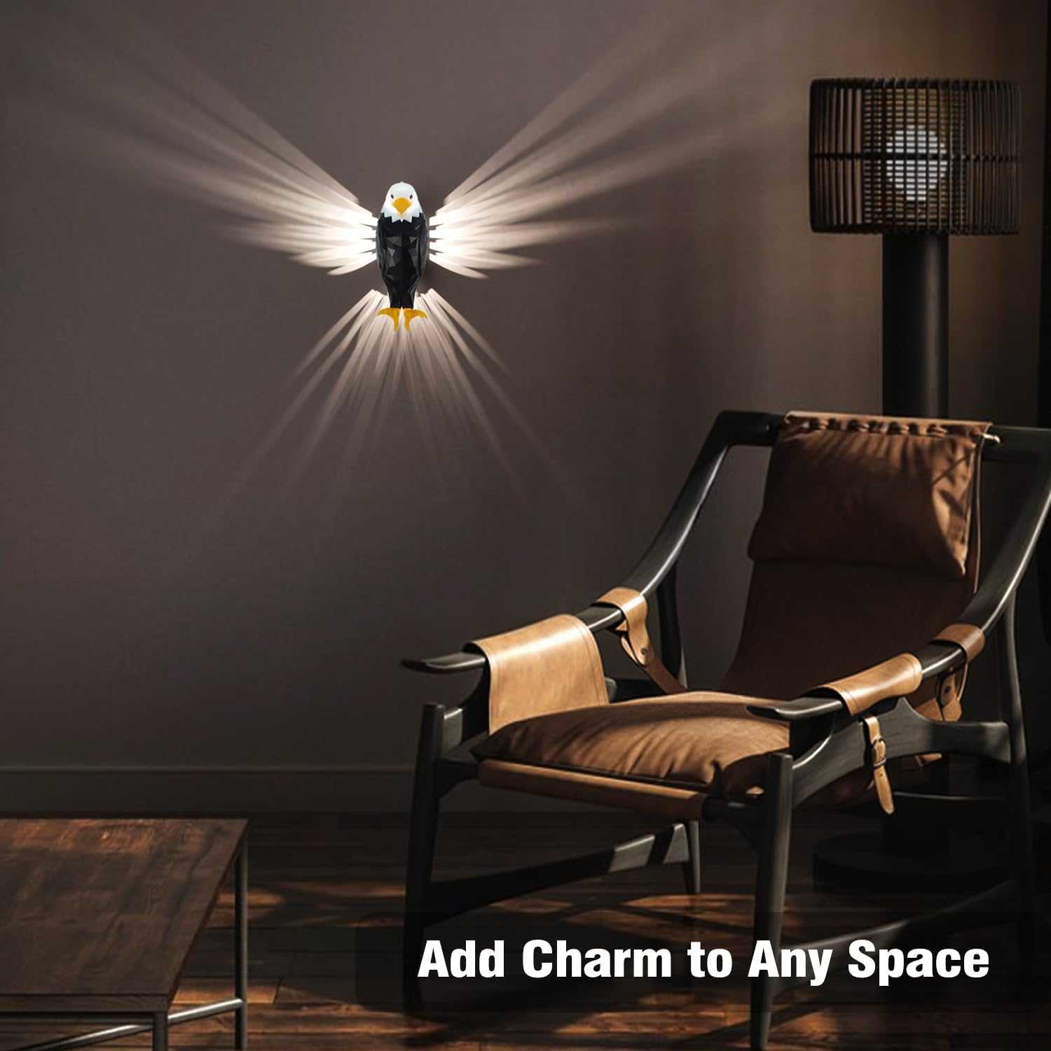 Bald Eagle Wall Light, American Eagle Night Light