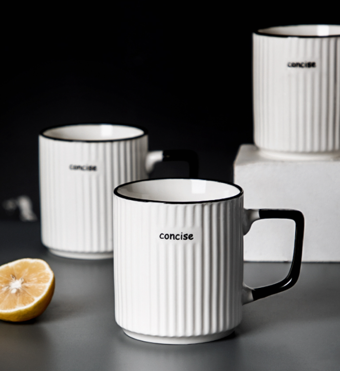Japanese Style Mug Ceramic Cup Girl Summer Couple Drinking Cup Home Office