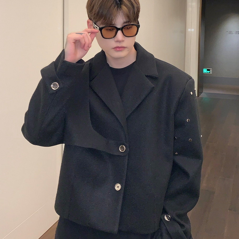 Men's Fashionable Loose And Simple Coat