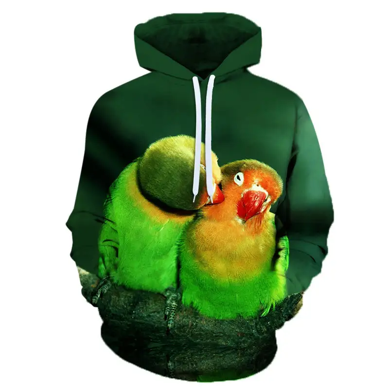 Loose Collarless Hooded Ordinary Casual Sweater Fashion