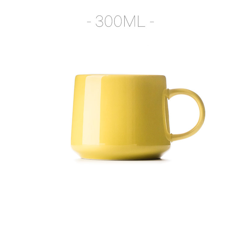 Creative Mug Ceramic Mug Household Simple Pure Color