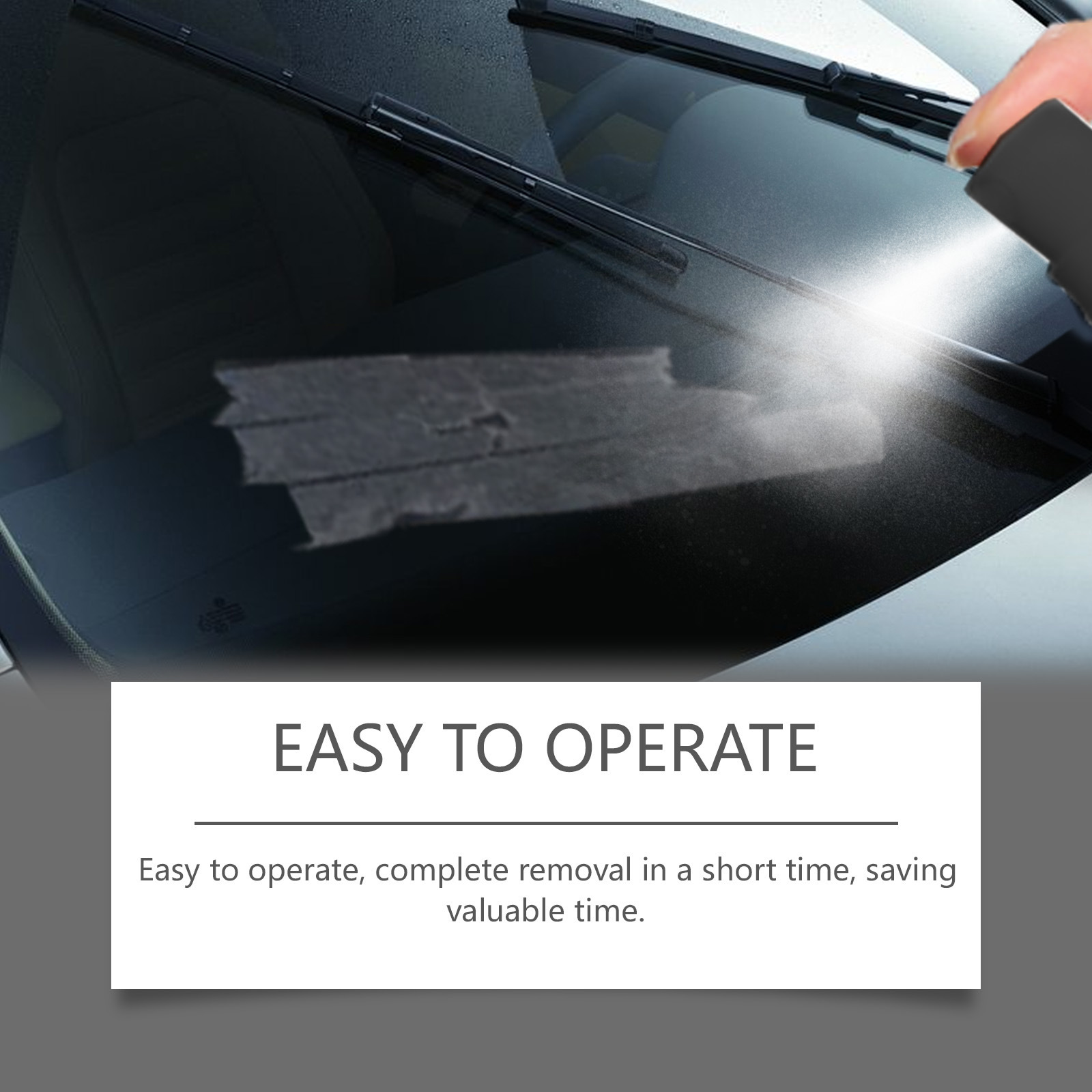 HOMONTH Car Sticker Adhesive, Car Glass And Paint Surface Self-adhesive Sticker Cleaner 5