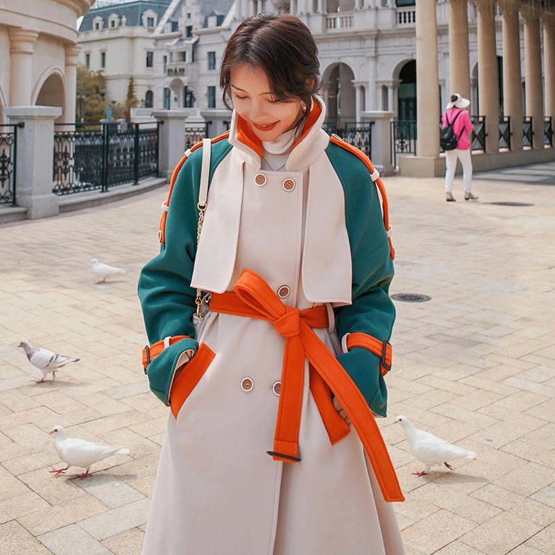 New Style Waistcoat Waist Casual British Ladies Coat