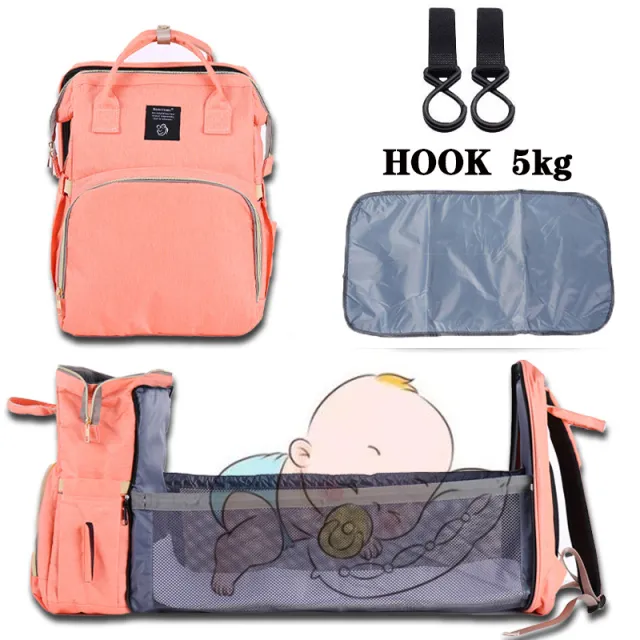 Backpack Is Portable Multi functional And Large capacity Pink - Shop at LoveMi