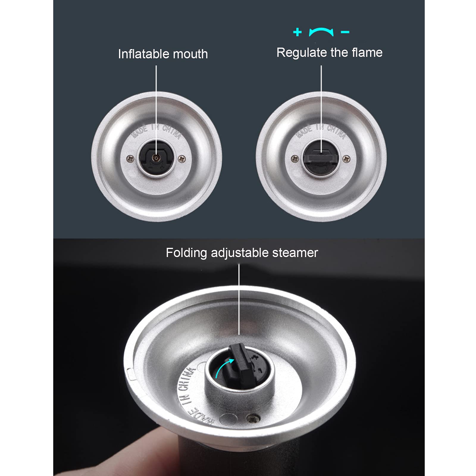 Miniature Gas Torch Welding Ignition Tool Head – Blue