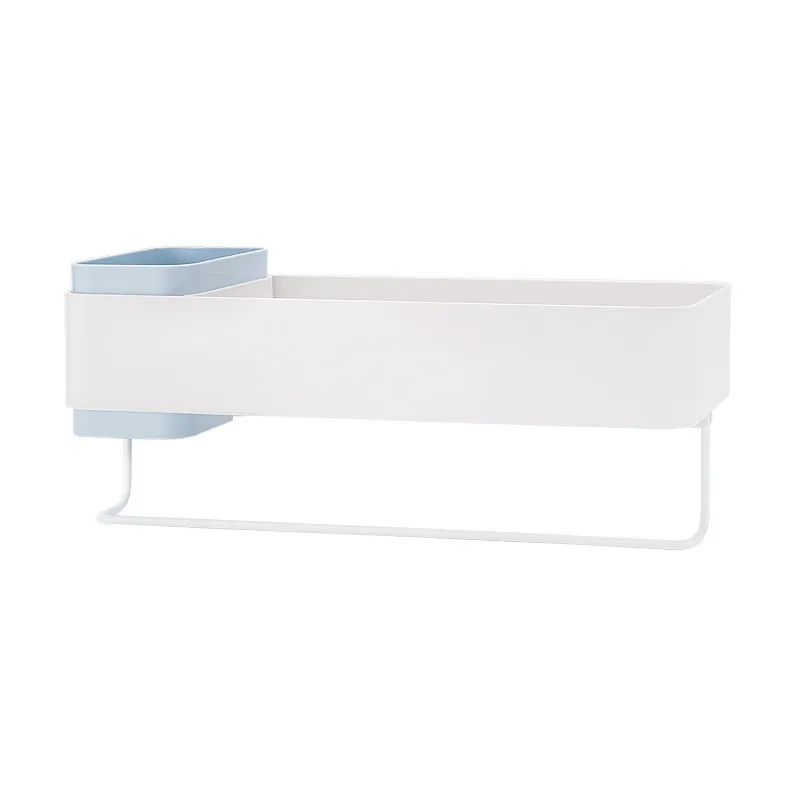 Bathroom Racks, Bathroom Wall Storage Boxes - Blue