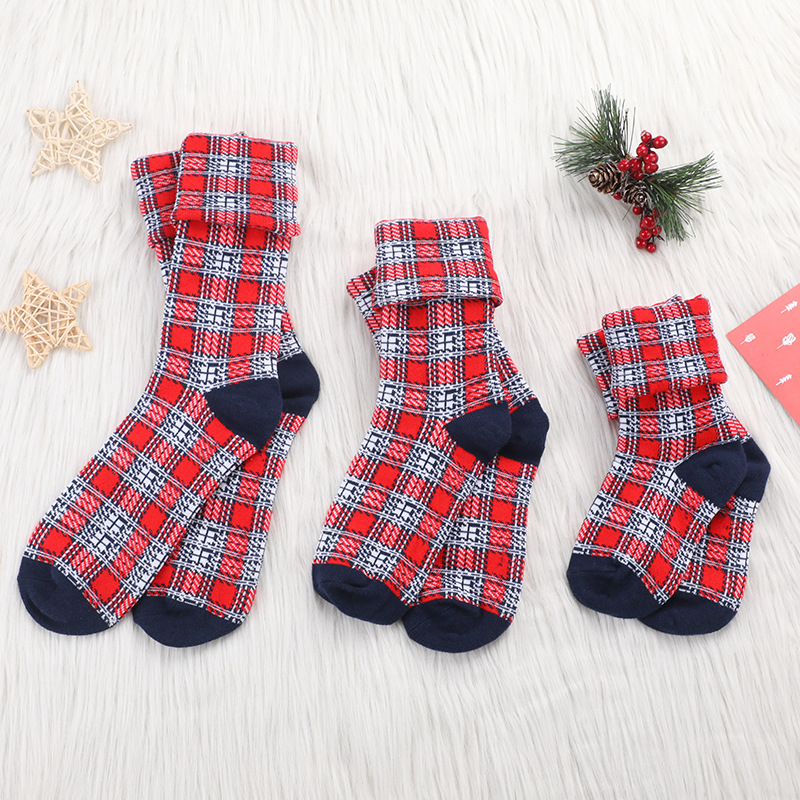 Title 5, Chaussettes de Noël assorties pour adultes et e...