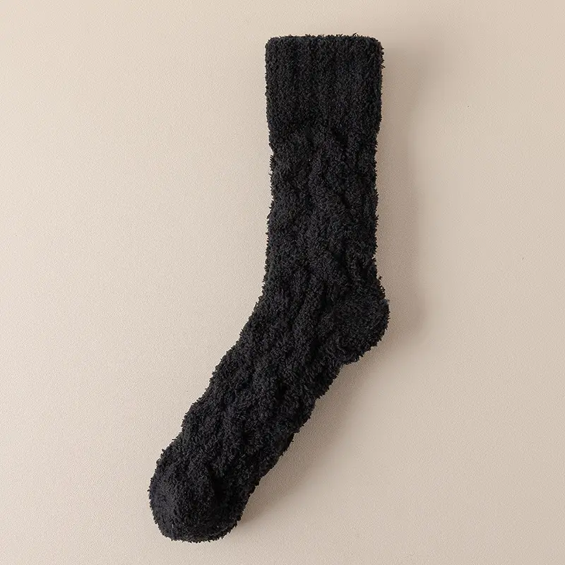 Winter Warm Fuzzy Coral Fleece Socks Women