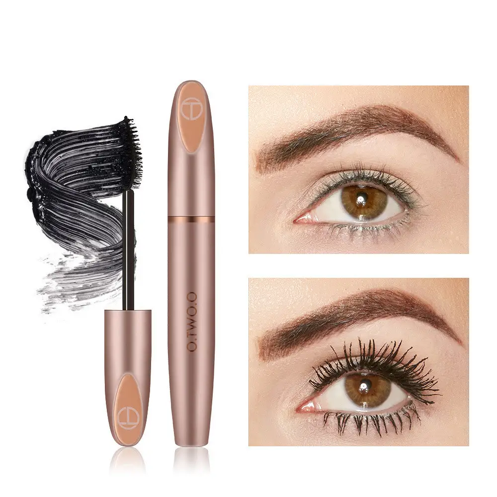 Fiber Eye Black Is Slender Waterproof Durable And Color Makeup Free