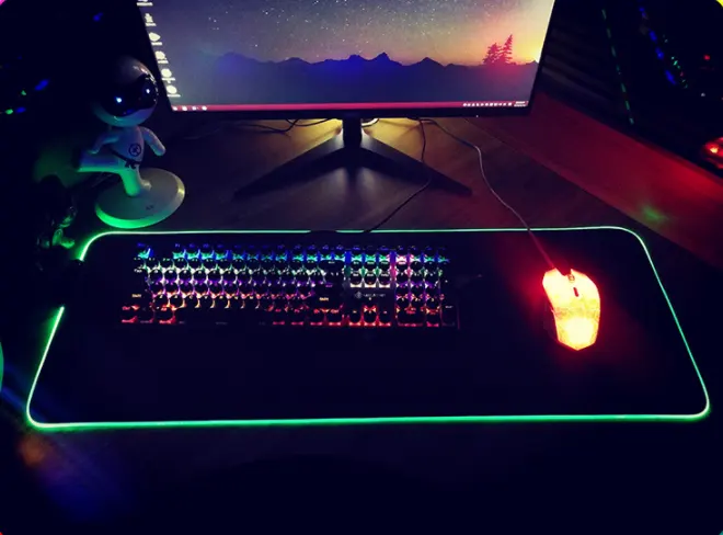 RGB Mouse Pad Luminous Pad Led Pad