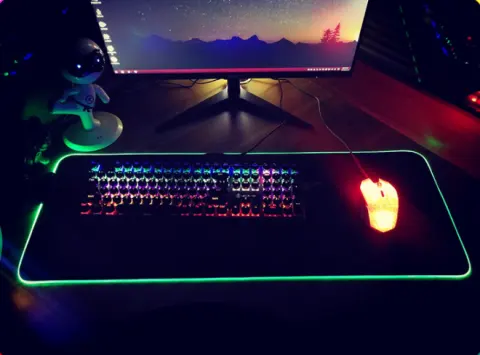 RGB Mouse Pad Luminous Pad Led Pad
