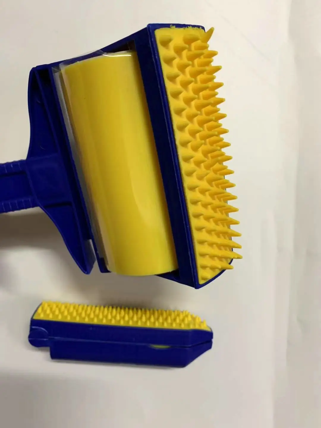 Deburring Brush And Sticking Roller