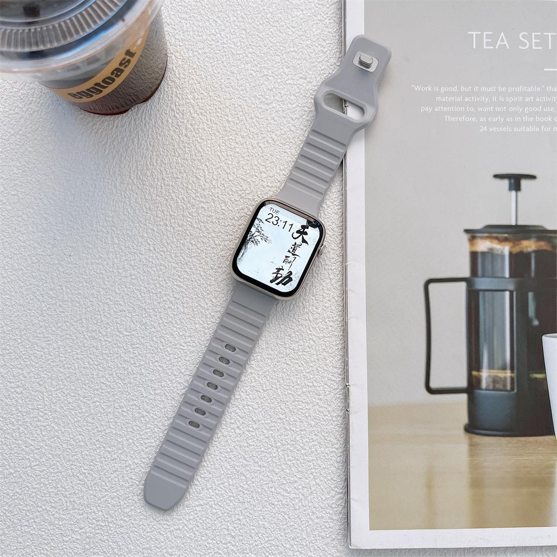Applicable To Watches With Silicone Strap Waves