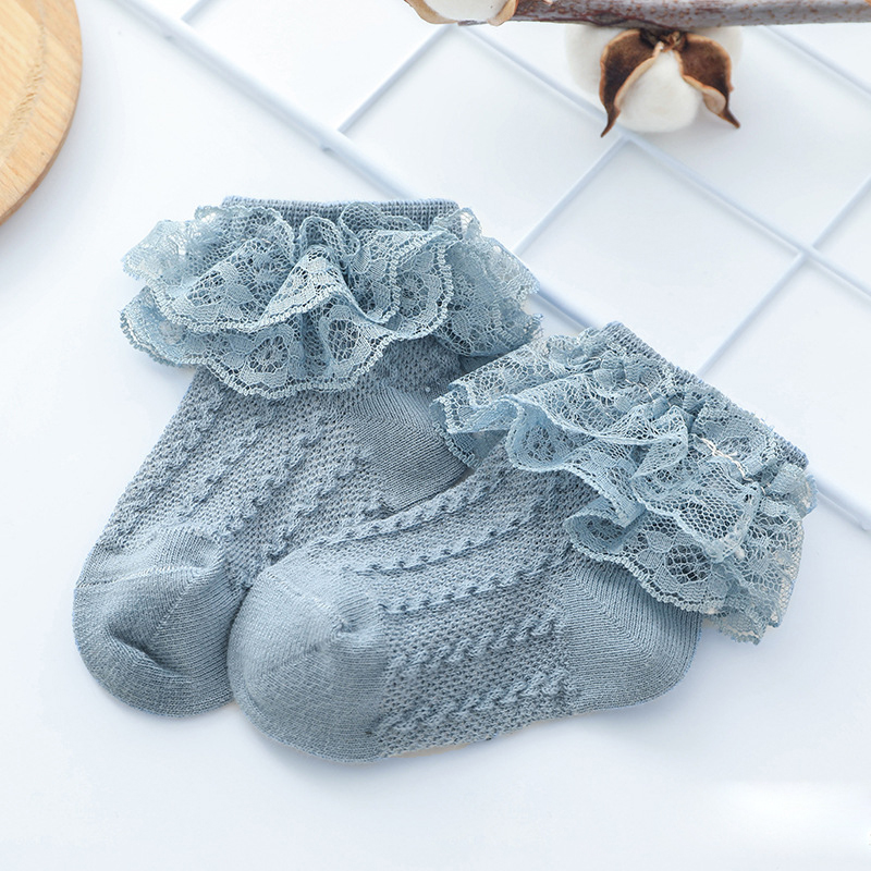 Title 5, Baby Lace Socks Double Lace Princess Socks Baby...