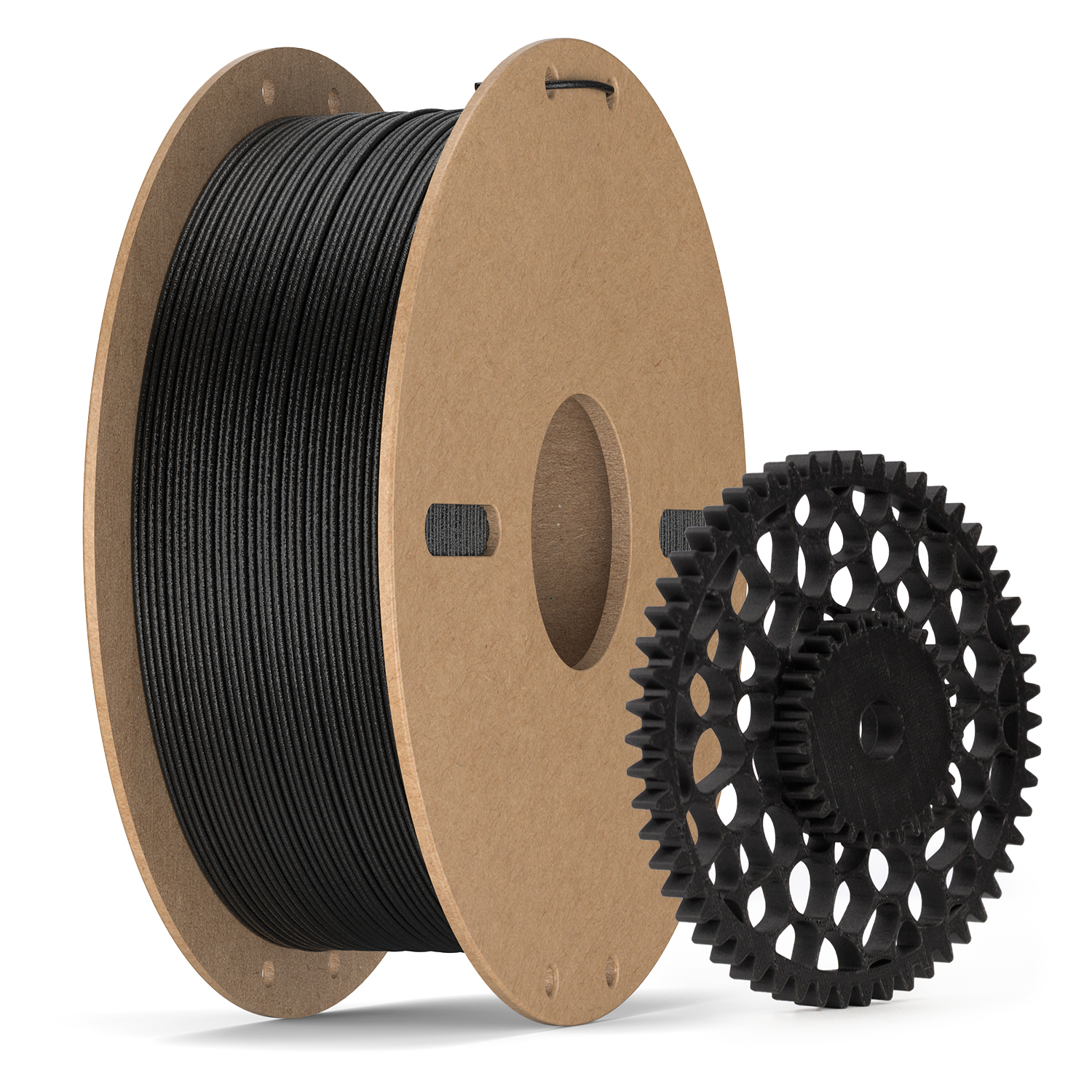 ASA-CF 3D Printer Filament, 15 Percent Carbon Fiber Reinforced, High Strength, UV Resistant, Weather Resistant, Durable Printing Material, Compatible With Most FDM 3D Printers