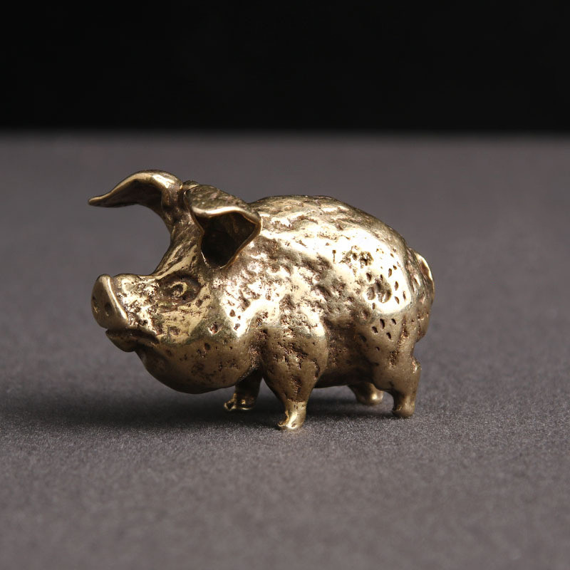 Title 4, Little Boar Personality Car Key Ring Pendant