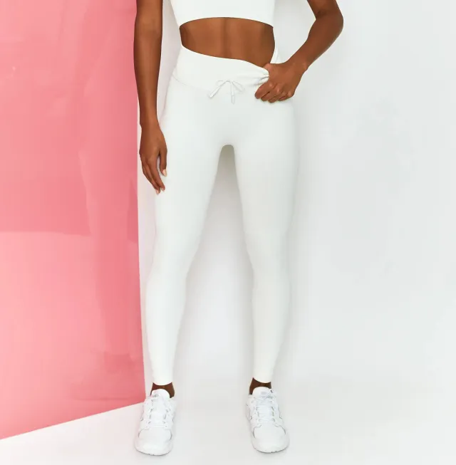 Fashion Candy Colour Yoga Trousers Casual Exercise Beige - Shop at LoveMi