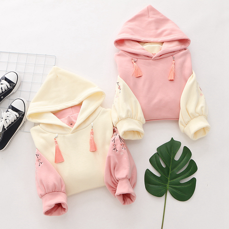 Loose Plus Fleece Warm Hooded Sweater Coat