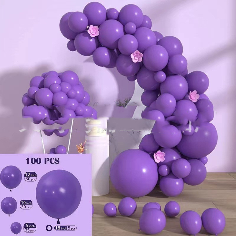 Purple 100PCS