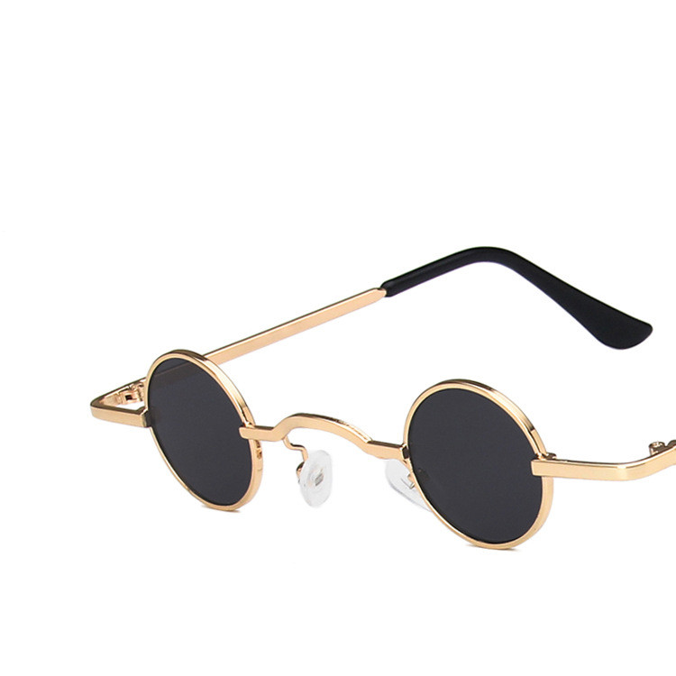 Title 2, Girls Fashion Retro Round Frame Sunglasses