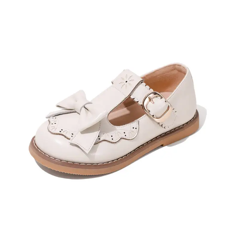 Girls Leather Children's Single Shoes Princess Shoes Children's Shoes Soft Sole