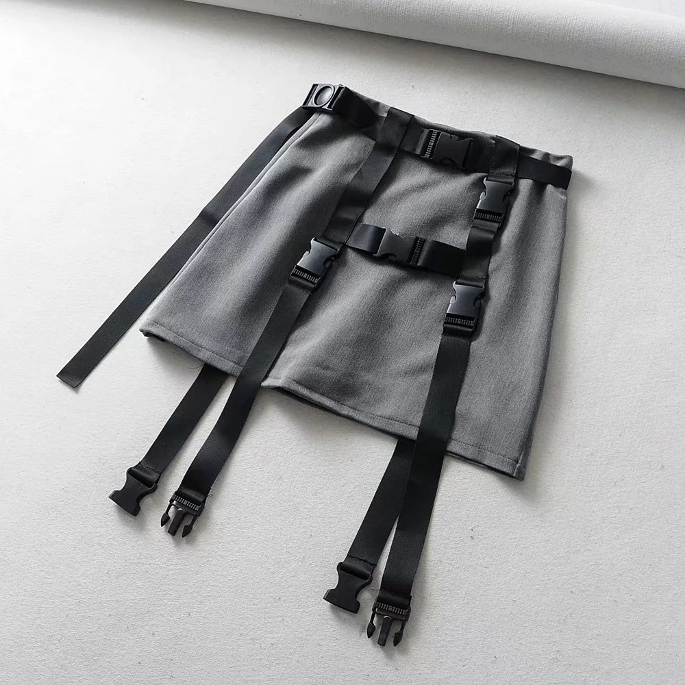 Title 10, Korean college style A-line skirt, a flattering...