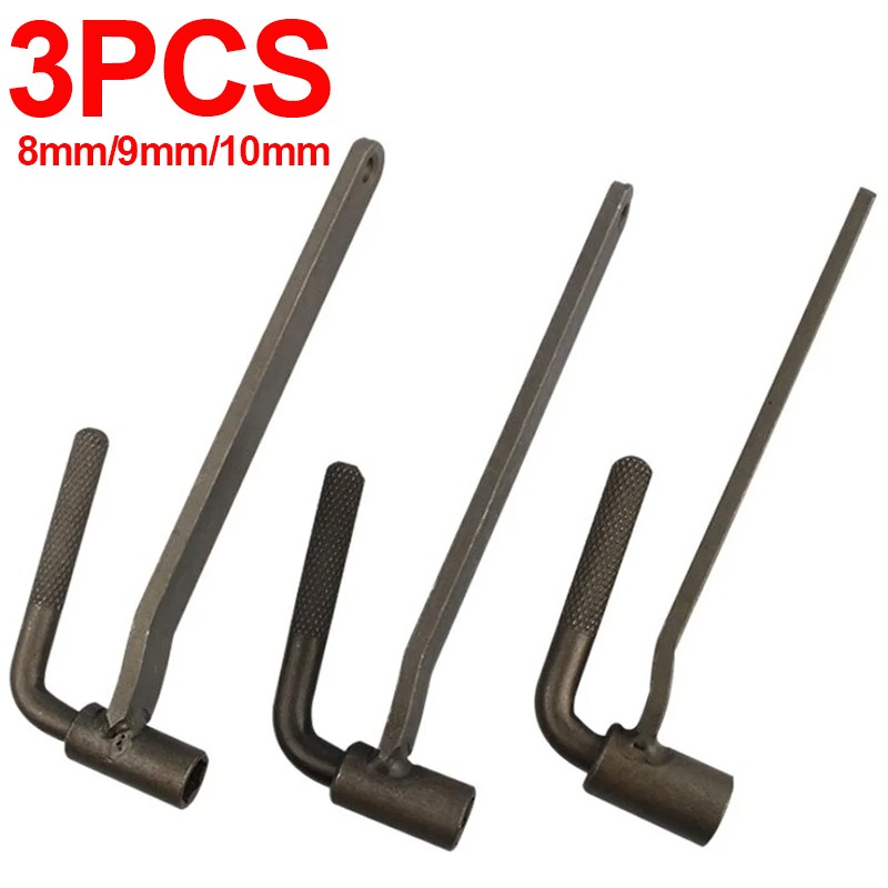 Set Of 3 Universal Motorcycle Valve Tappet Adjustment Tool - 10mm8mm9mm GB