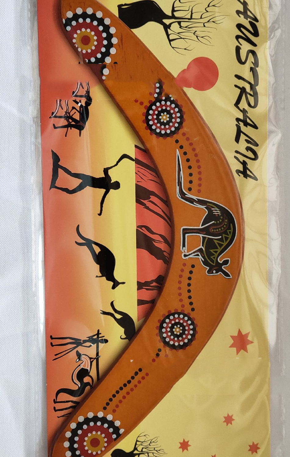 Wooden Revolving Dart Flying Back Dart V-shaped Dart Outdoor Sports Equipment Skills — foto 2