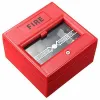 Wired Security Button Hand Breaking Glass Emergency Fire Alarm