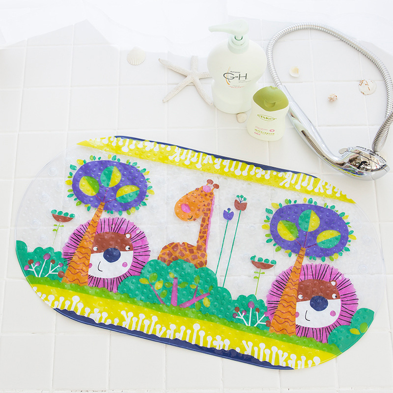 Title 7, Shower Room Floor Mat Bathtub Children Cartoon ...