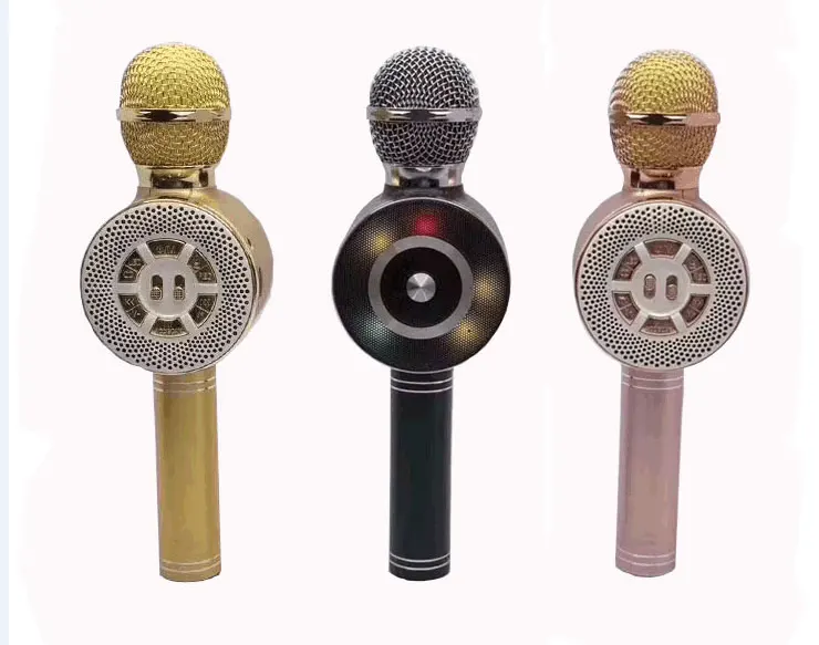 K Song Wireless Bluetooth Microphone Integrated KTV Audio