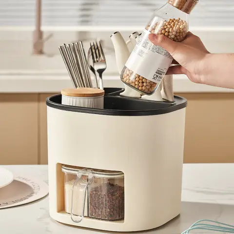 Kitchen Storage Multifunctional Large-capacity Chopstick Spoon Holder Cutlery Knife