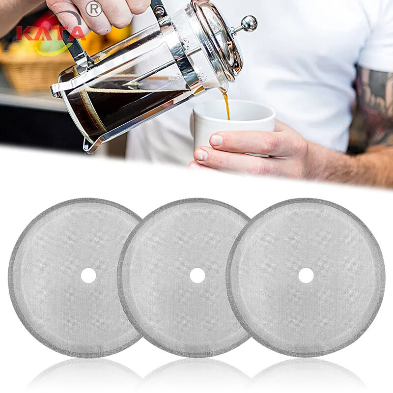 6X4 Replacement Steel Filter Mesh For French Press
