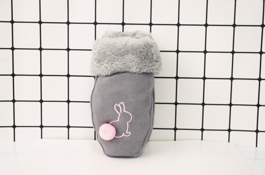 Suede Mittens Double Thickened To Keep Warm