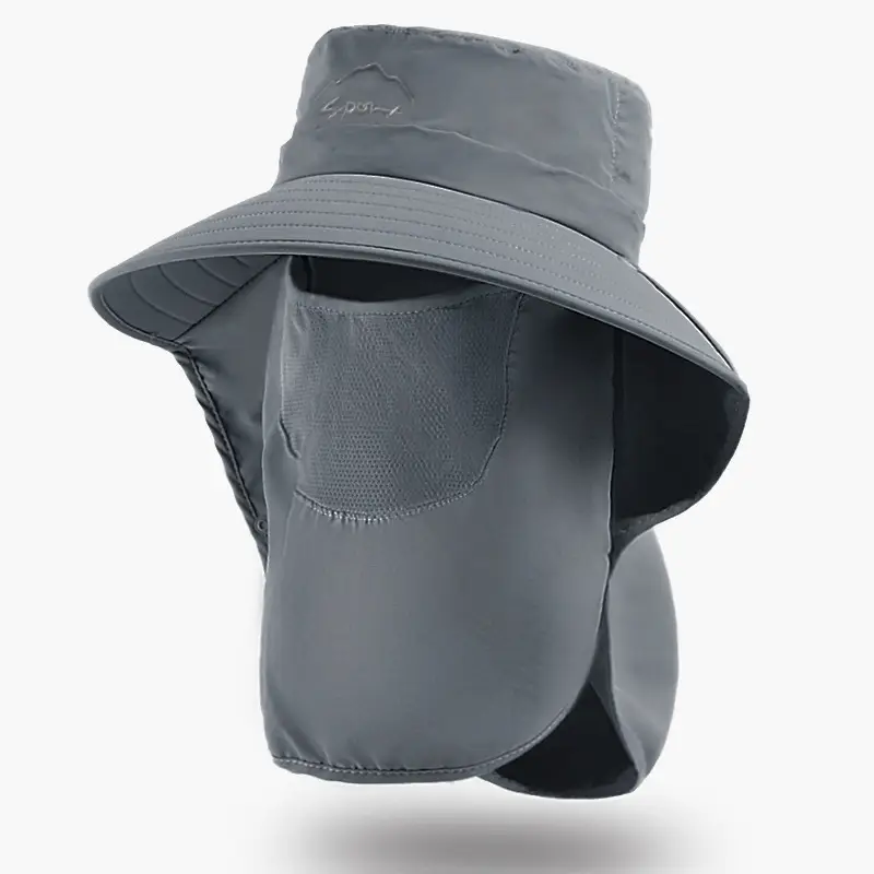 Men's Casual Sunscreen Big Brim Sunshade Fisherman Hat