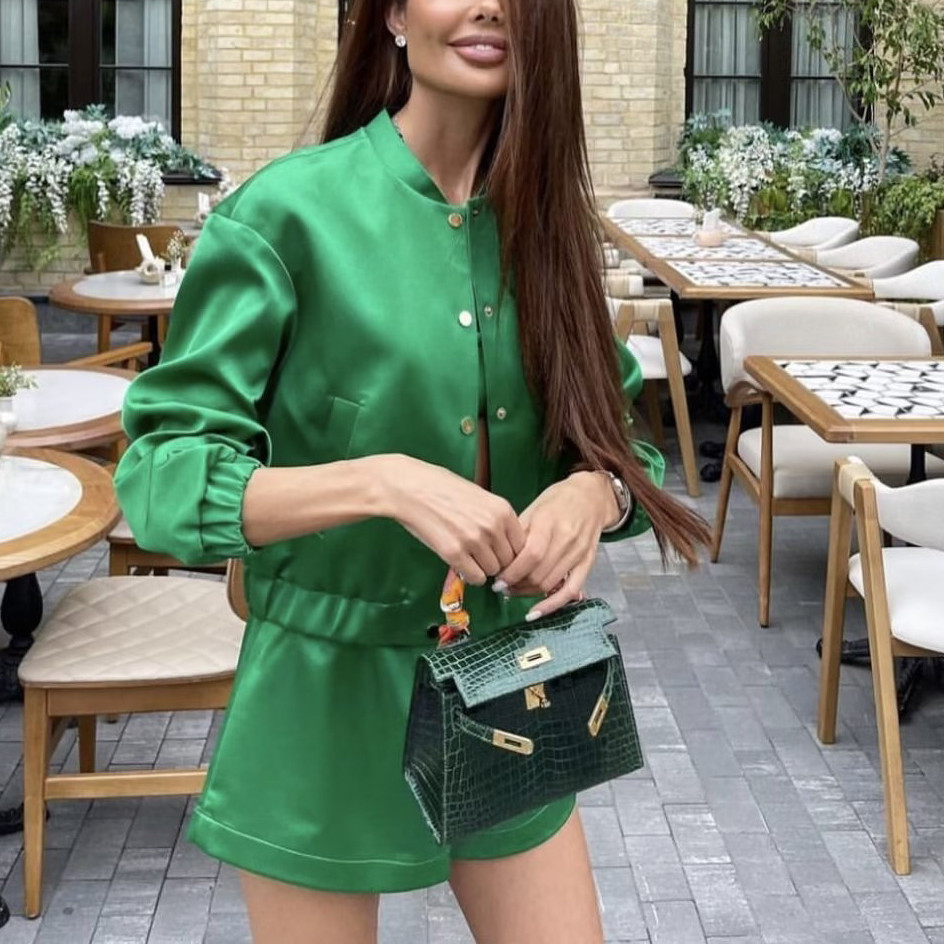 Women's Fashion High Waist Skinny Casual Wide Leg Shorts