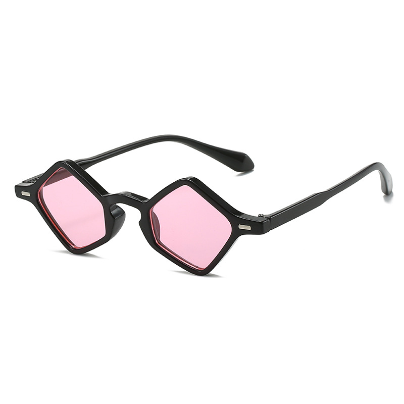 Black Frame Pink Lens