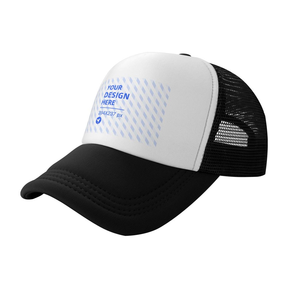 Title 2, Draag een comfortabele mesh baseball cap. Ademe...