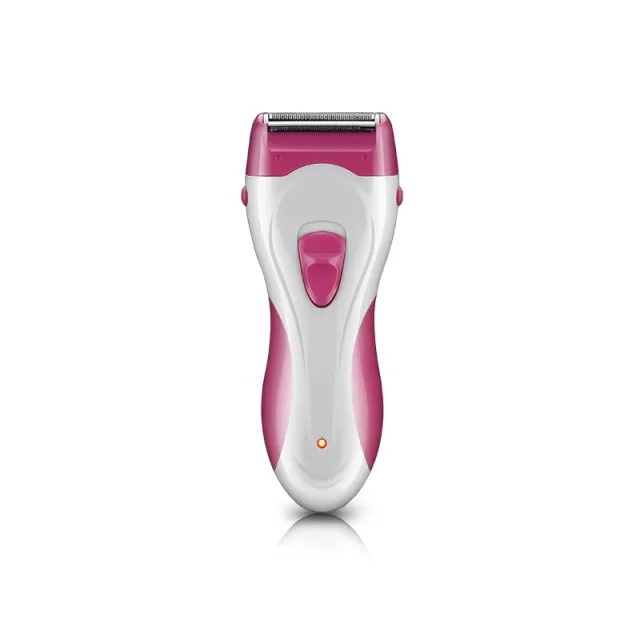 Epilator Electric Female Underar Armpit Hair Leg Hair Lady Shaver White Pink - Shop at LoveMi