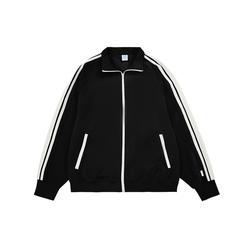 Cream Contrast Ribbon Suit Couples Jacket