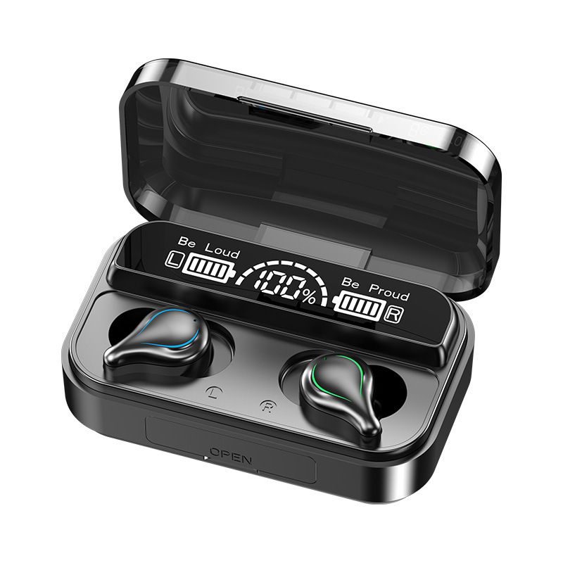 Wireless Bluetooth Headset Binaural In-ear Mirror Touch - Image 3
