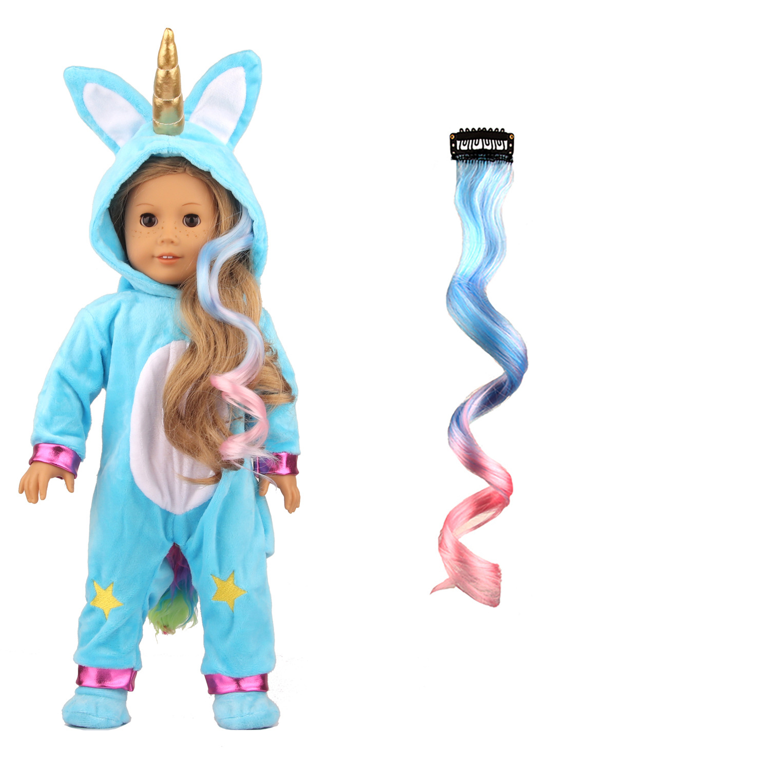 Title 3, Shaf Doll Einhorn Kleidungsset Perücke