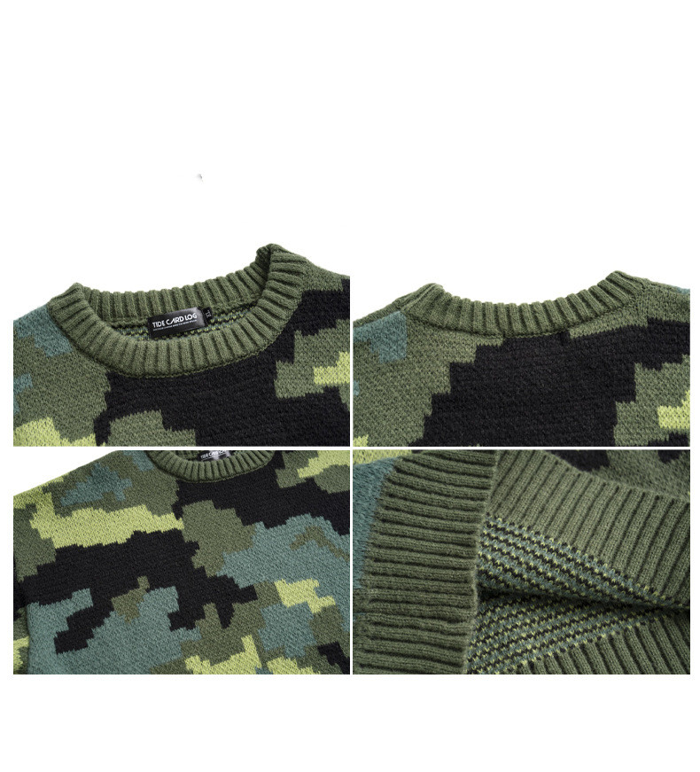 Men's And Women's Round Neck Sweater Coat Warm