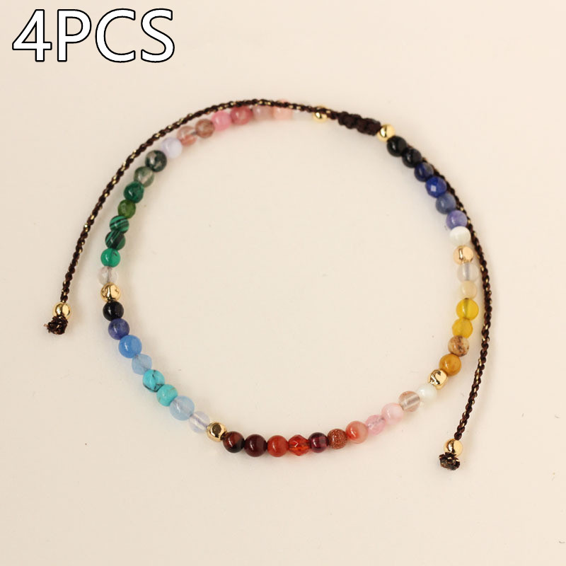 Twelve Constellation Mixed Stone Bracelet