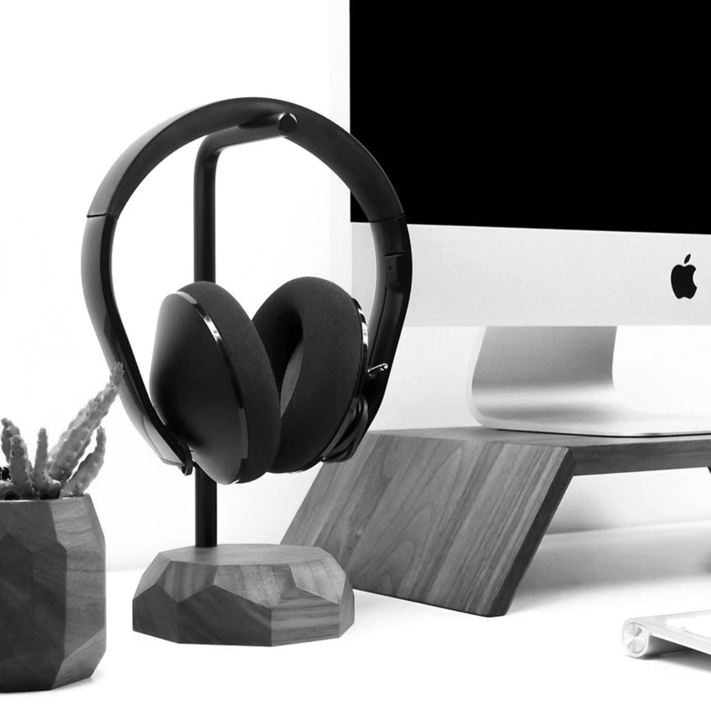 Universal Wooden Headphone Hanger Stand Bracket Rack - Image 17