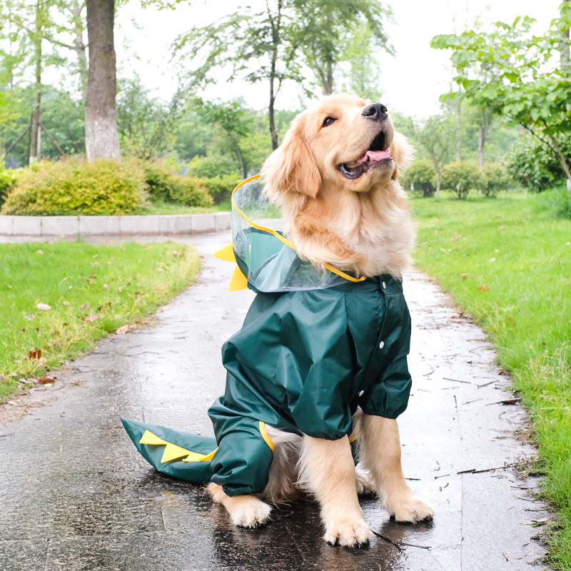 ชุดกันฝนสำหรับสัตว์เลี้ยง สวมใส่สบาย ป้องกันน้ำ 4 ขา สไตล์ทันสมัย เหมาะสำหรับสุนัขและแมวทุกสายพันธุ์