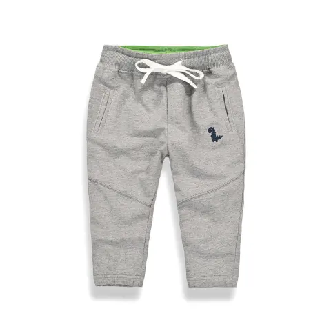 Children's Little Dinosaur Lace-up Sweatpants
