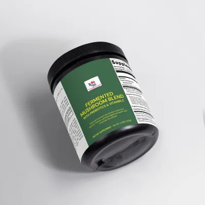 Fermented Mushroom Blend Immune Gut Health Support With Maximum Absorption