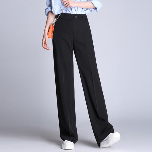 Title 3, Wide-leg Casual Straight-leg Suit Trousers for ...